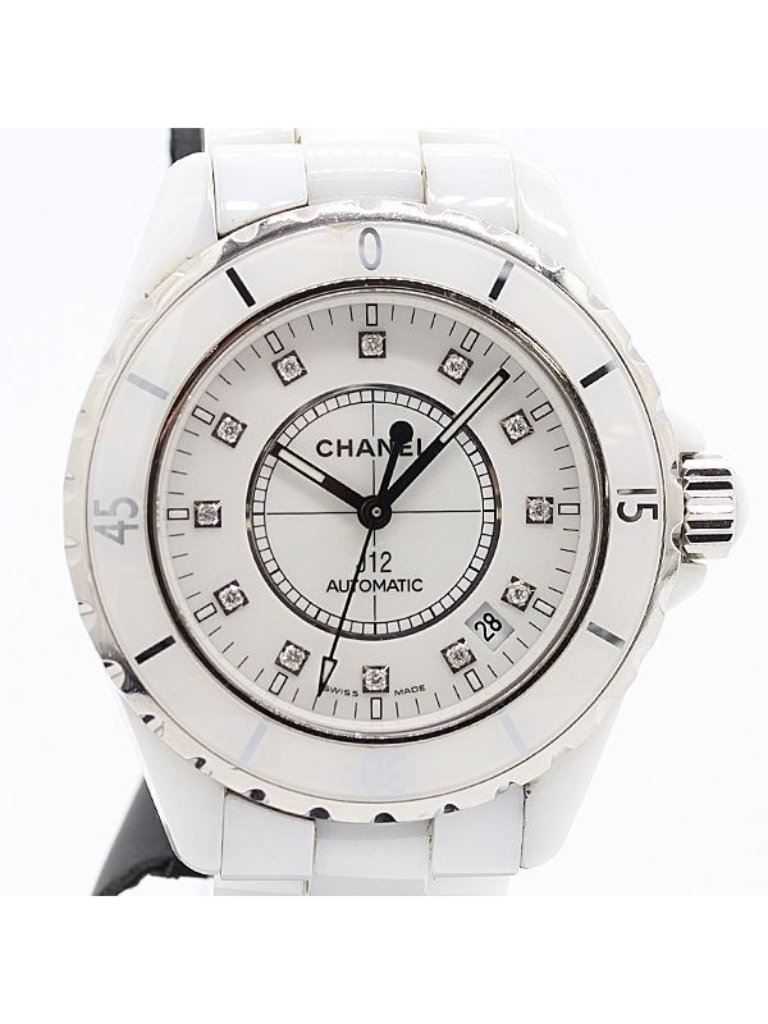 Chanel Automatic White Dial Date Watch